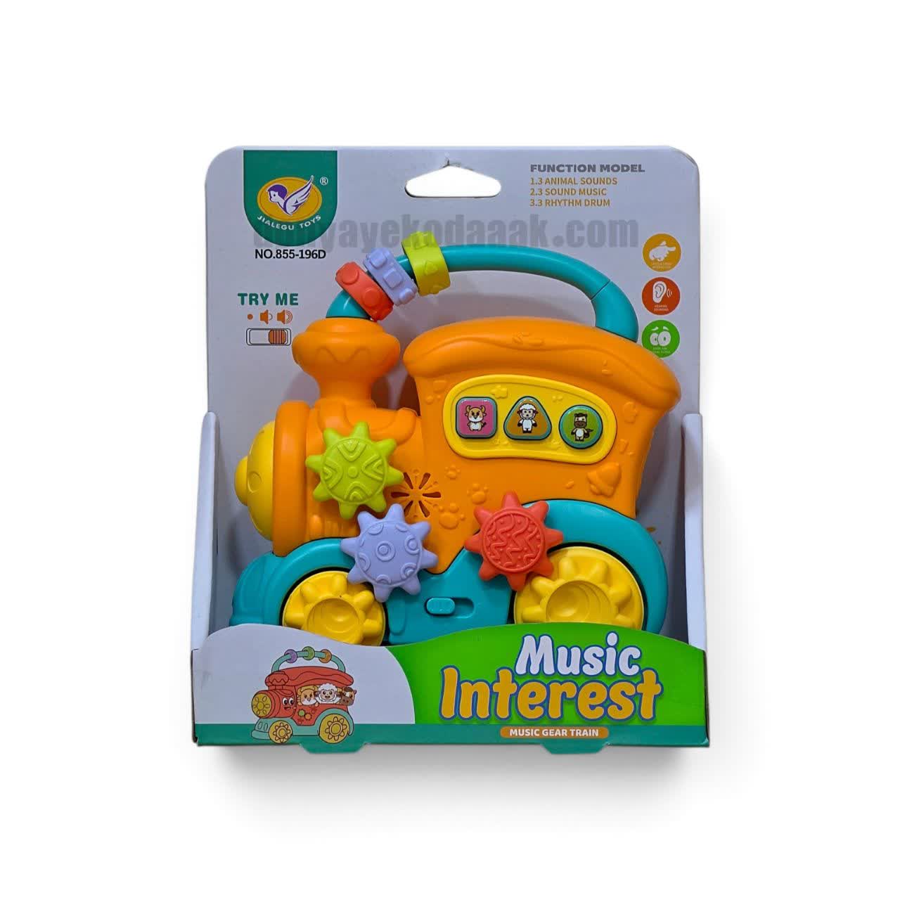 لوکوموتیو موزیکال خارجی JIALEGU TOYS